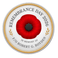 Digital Poppy for Robert Garland Boyden